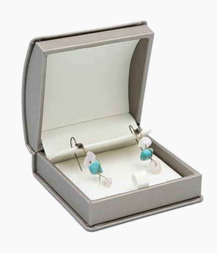 Estuche Para Aretes -Champagne-