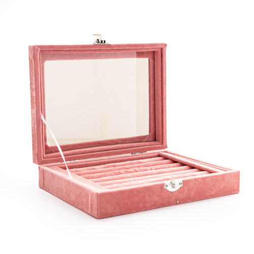 Maleta Chica Para Anillo -Velour-