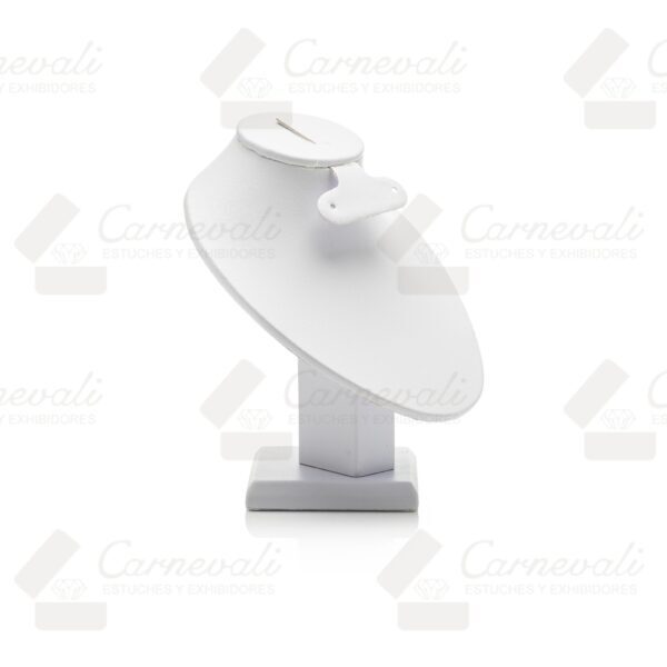 Cuello Chico Con Juego Arete/Anillo -Blanco-