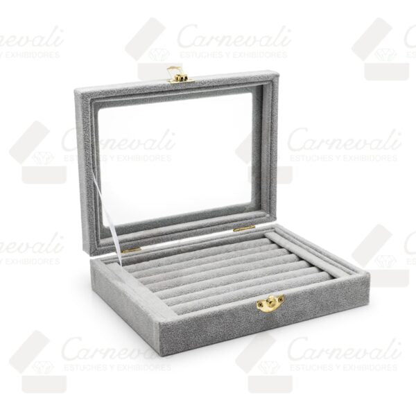 Maleta Chica Para Anillo -Velour-