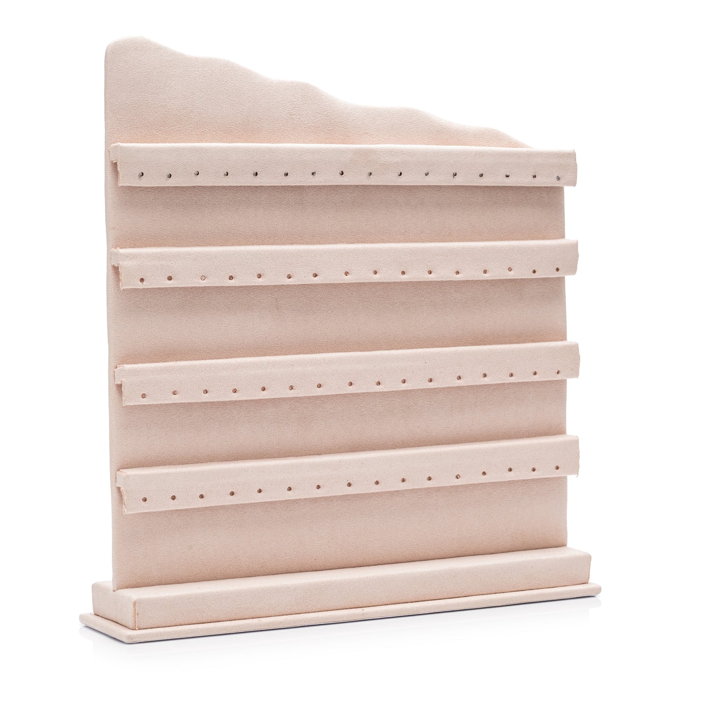 Cascada De Aretes Para 48 Pares -Suede Rosa-