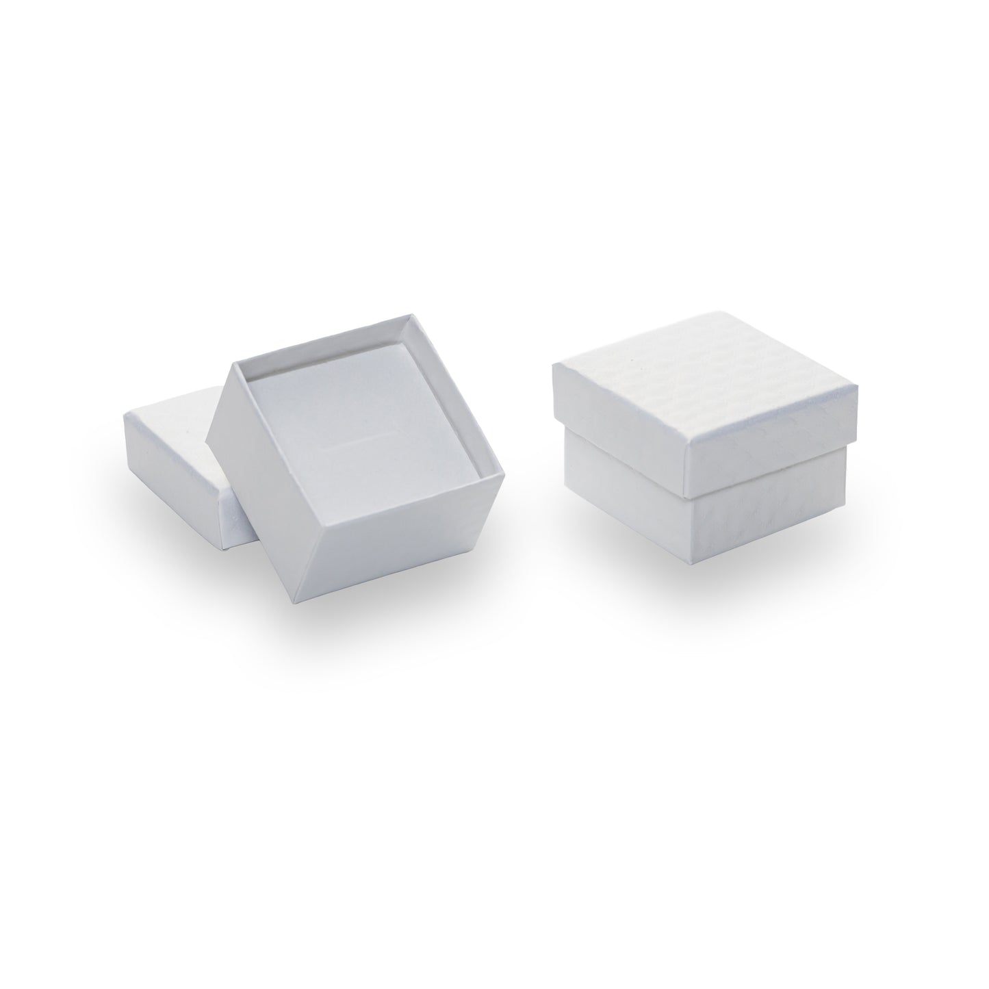 Caja Anillo - Blanco- Paq 24 Pzs