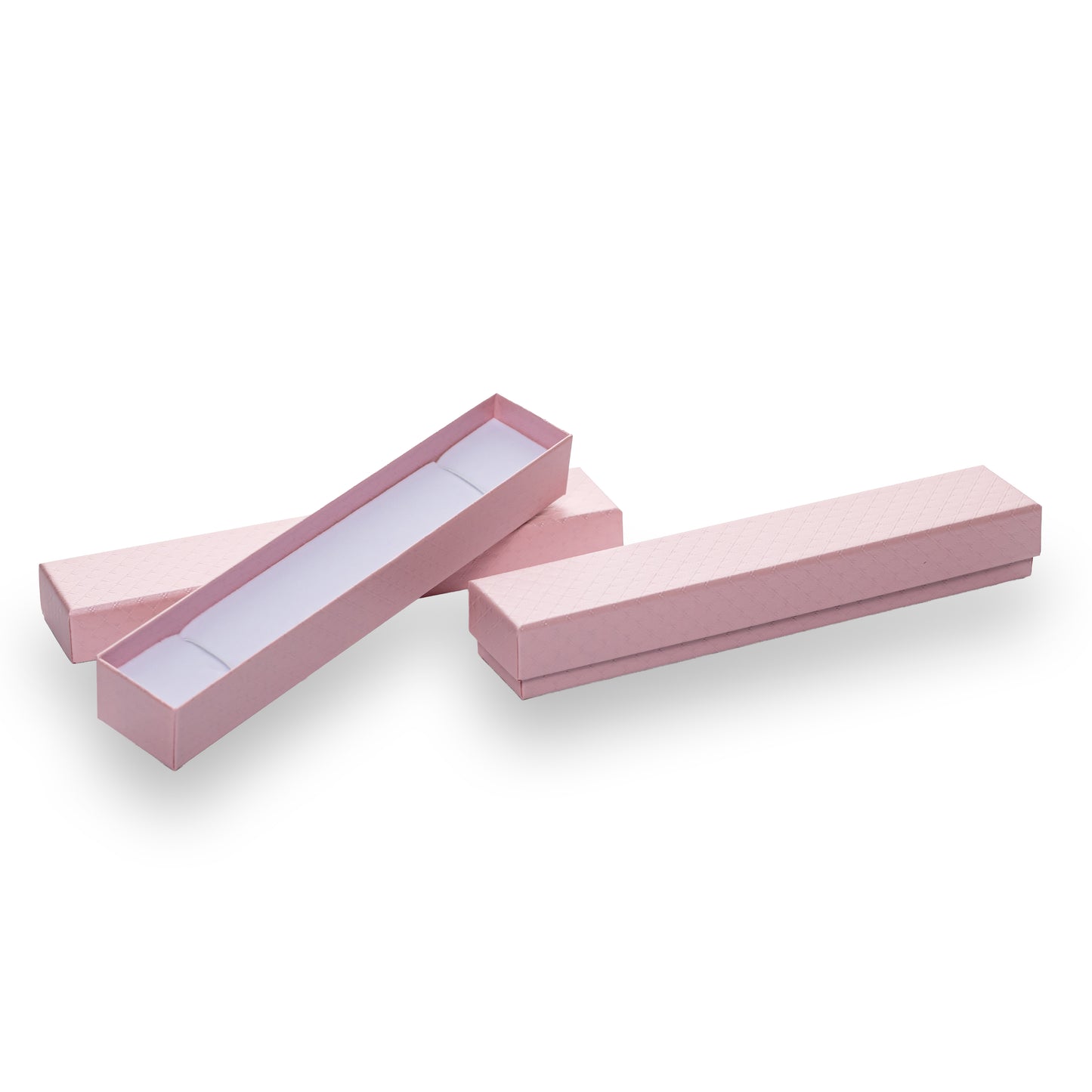 Caja Pulsera - Rosa - Paq 12 Pzs