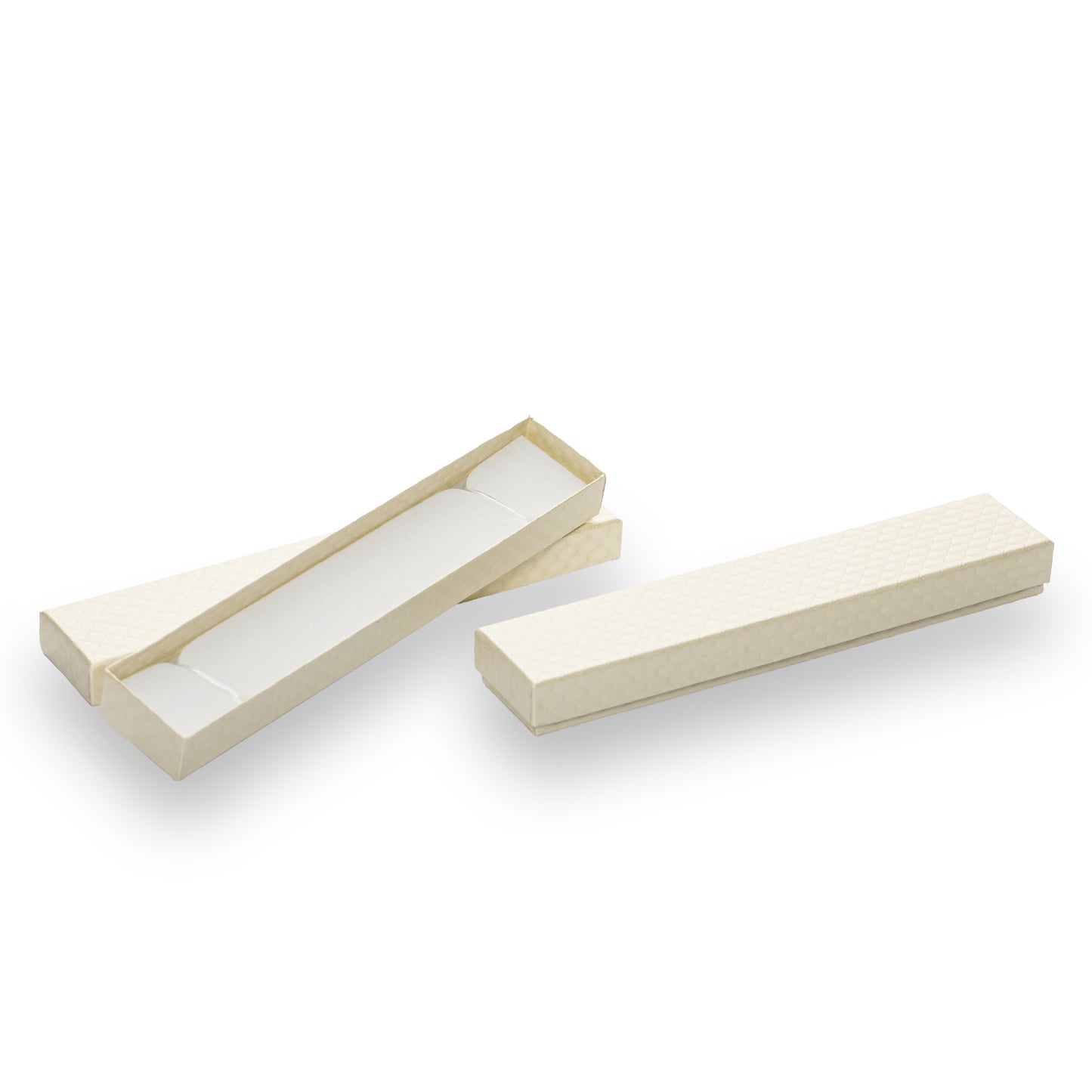 Caja Pulsera - Beige - Paq 12 Pzs