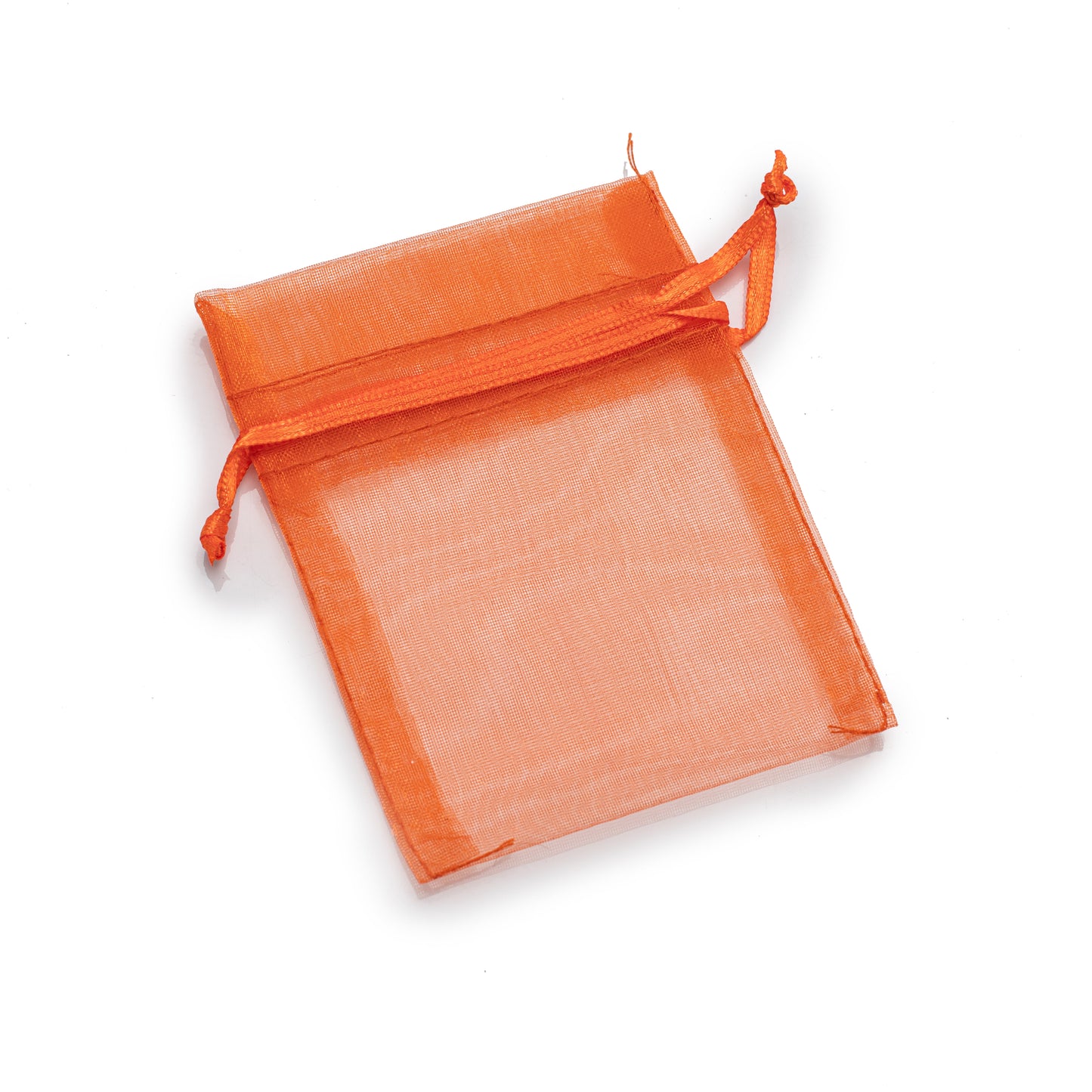 Bolsa De Organza 3x4 -Naranja-