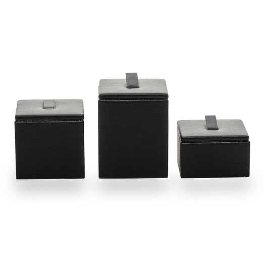Bases Para 3 Anillos -Negro-