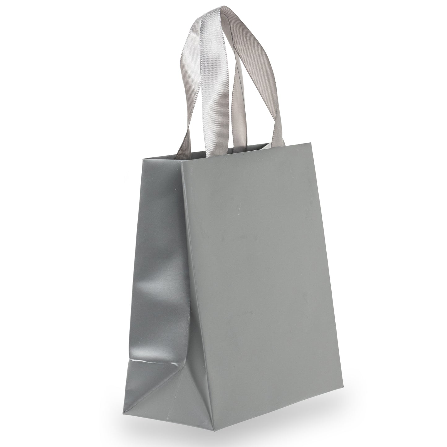 Bolsa Mediana -Plateado-Paquete 12 Piezas