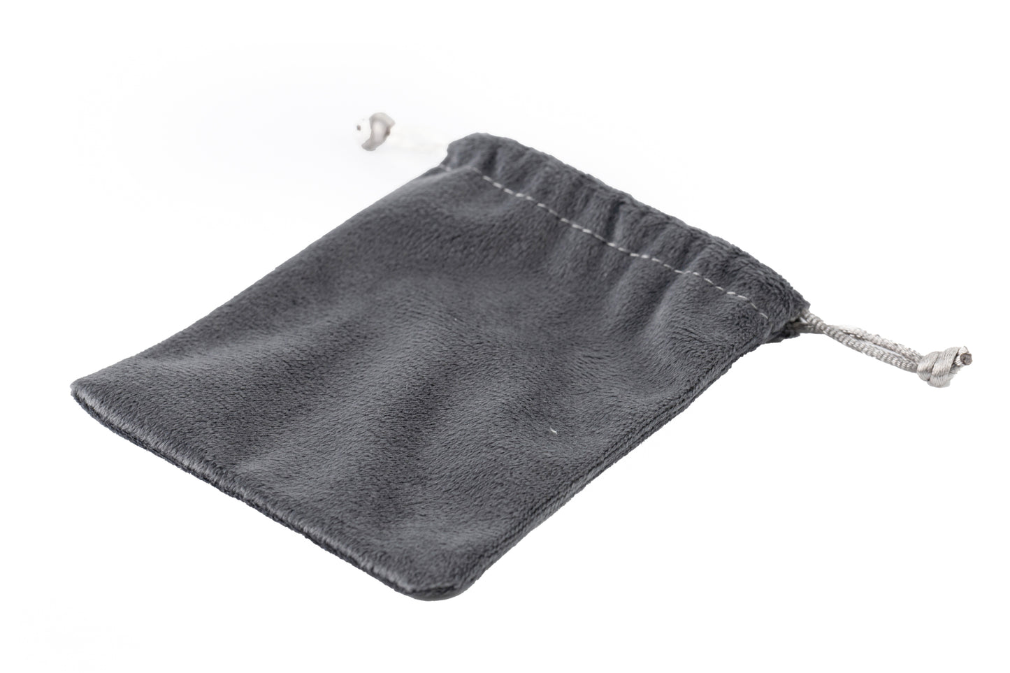 Bolsa Grande Terciopelo -Gris-
