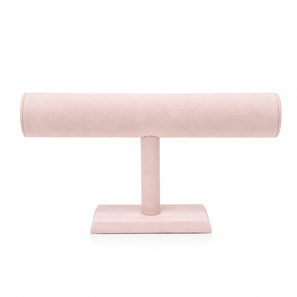 Barra sencilla Para Pulseras -Suede Rosa-