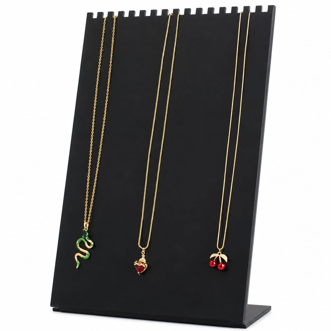 Tabla Para 18 Cadenas -Acrílico Negro-