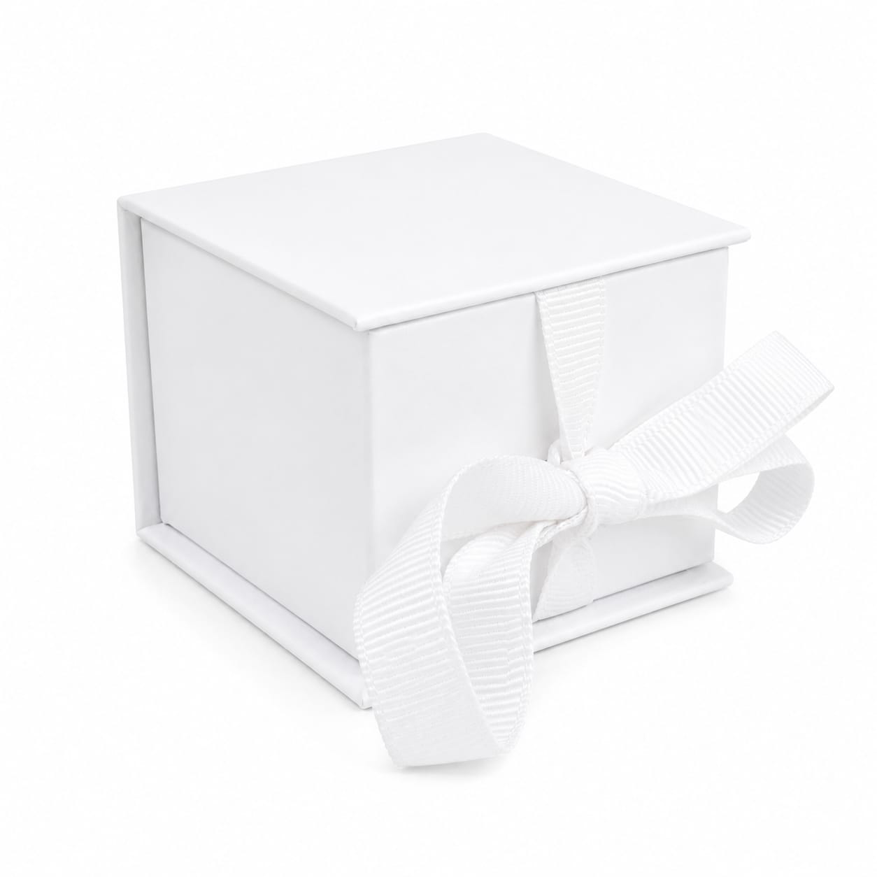 Caja Murano Para Anillo -Blanco-