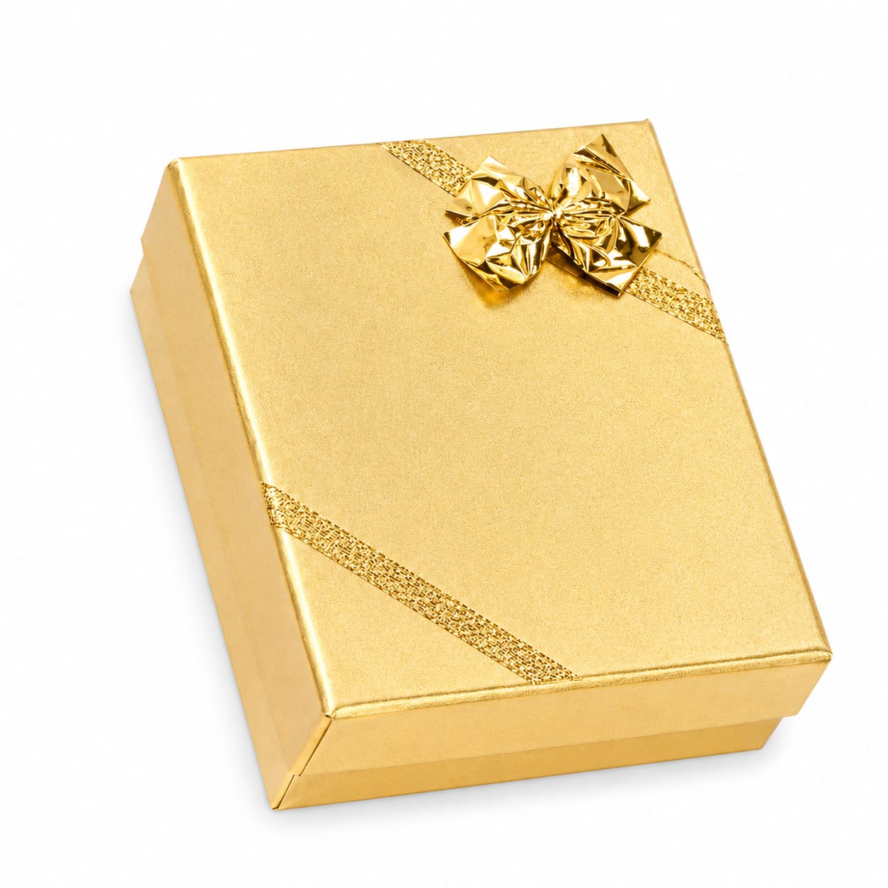 Caja Ribbon Juego -Dorado-
