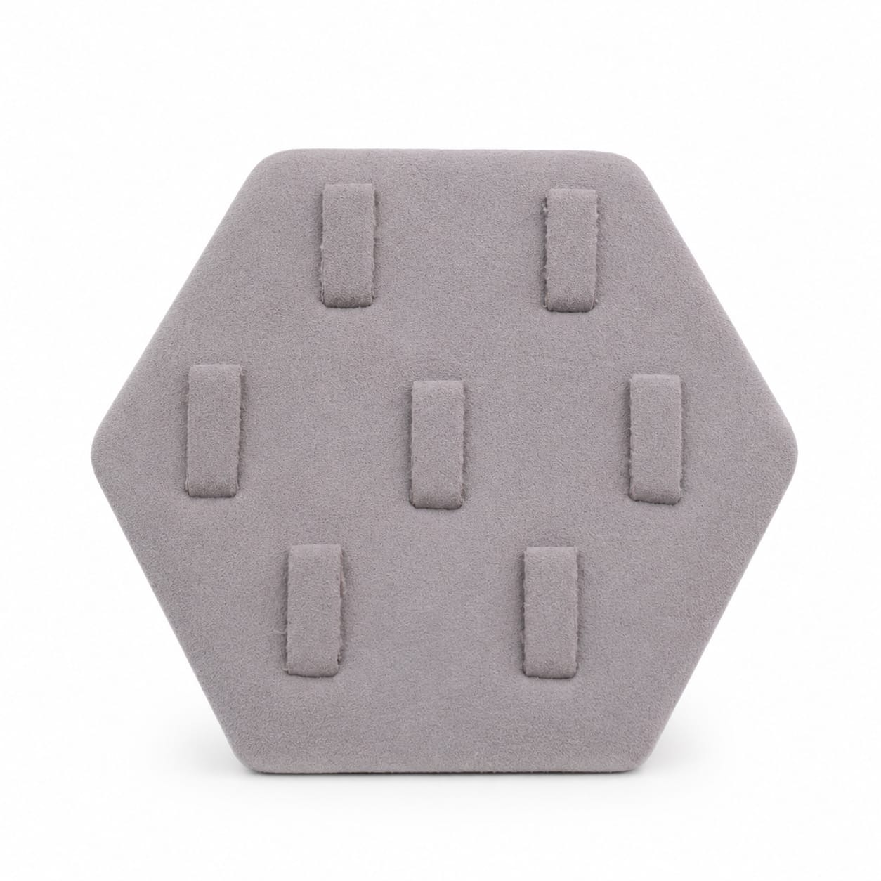 Hexágono Para 7 Anillo -Gris-