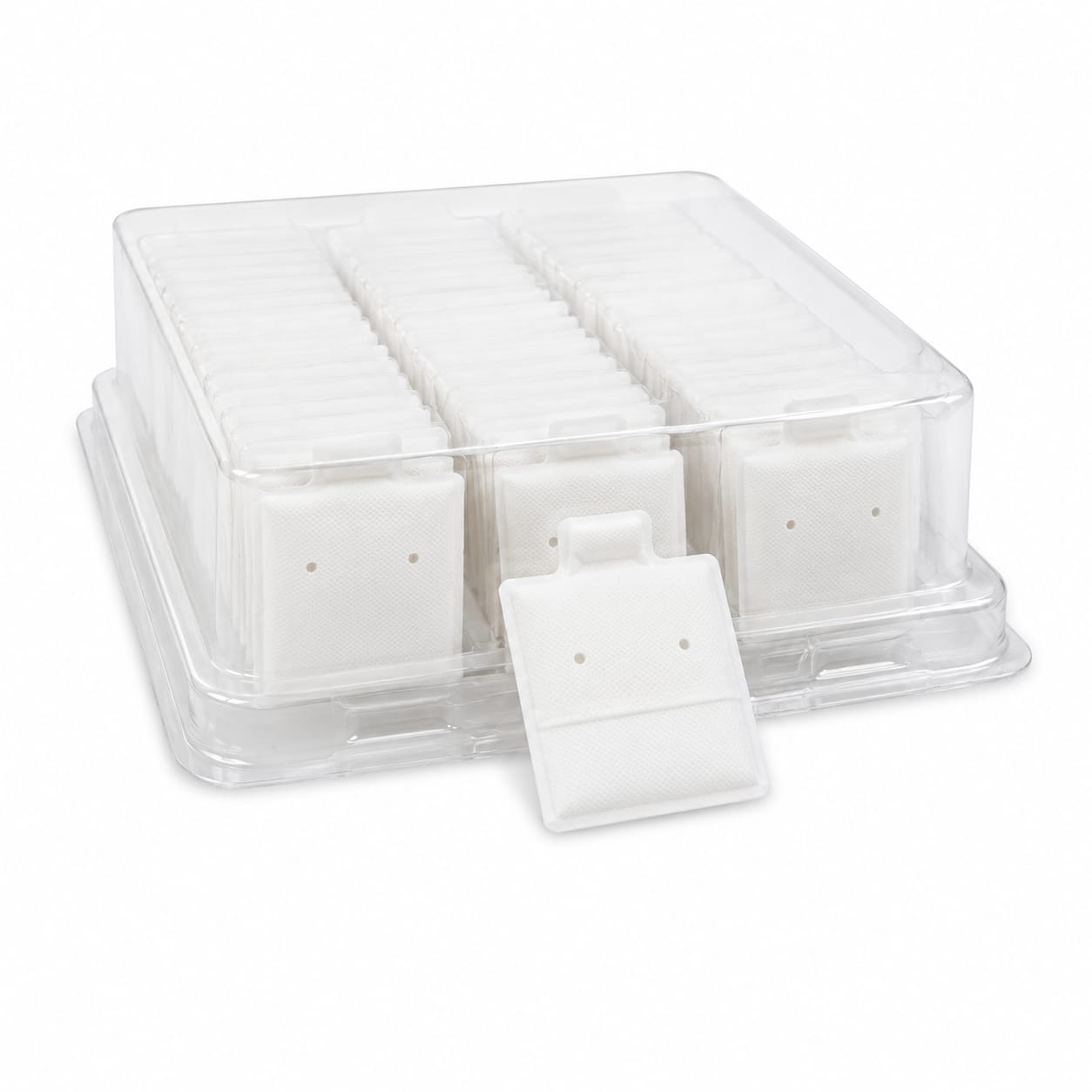 Blíster Liso Para Broquel -Blanco-Paquete De 100 Pzs