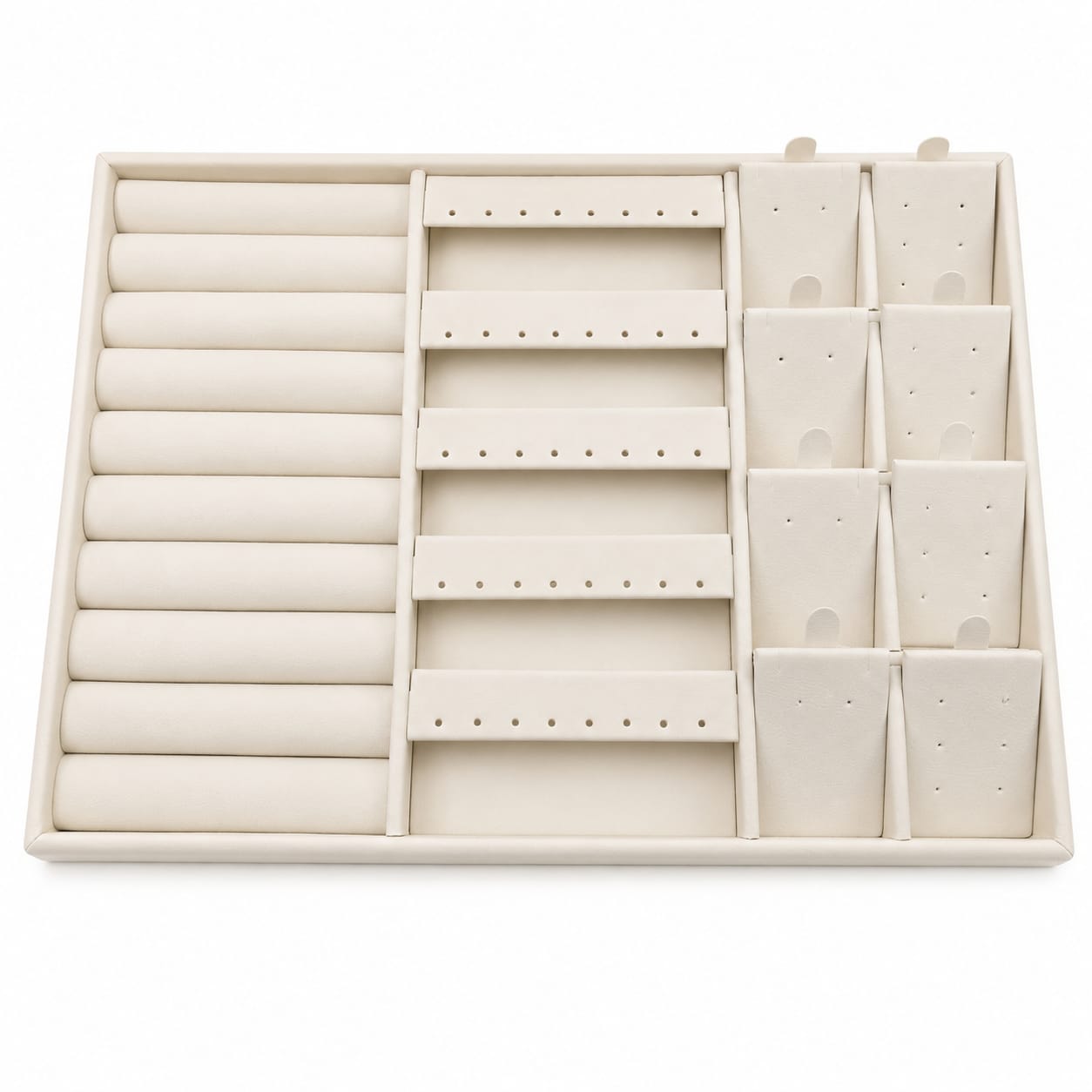 Charola Para Anillos Huggies/Broqueles -Hueso-