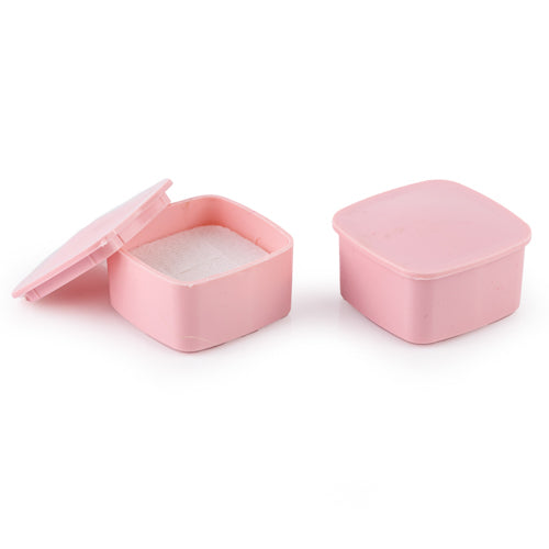Caja Clástica Para Anillo -Fino- Paquete 12 Pzs