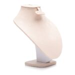 Cuello Intermedio De Juego Arete/Anillo -Suede Rosa-