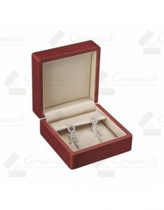 Estuche de Madera para Arete Grande - Nogal