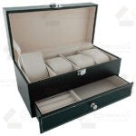 Estuche 4 Relojes Con Alhajero
