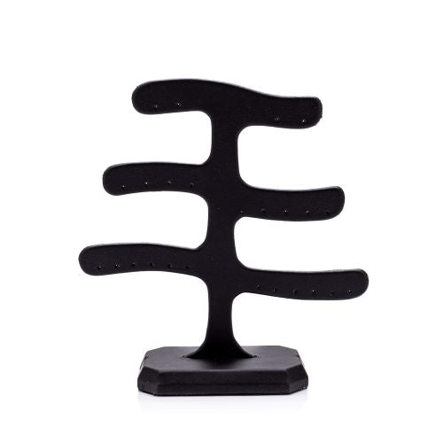 Árbol Para 12 Pares De Aretes -Negro-
