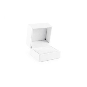 Estuche Para Anillo -Cuarzo- -Blanco-