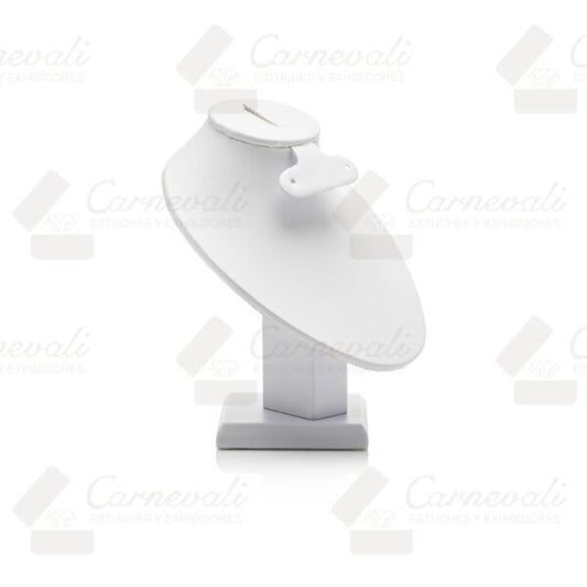 Cuello Chico Con Juego Arete/Anillo -Blanco-
