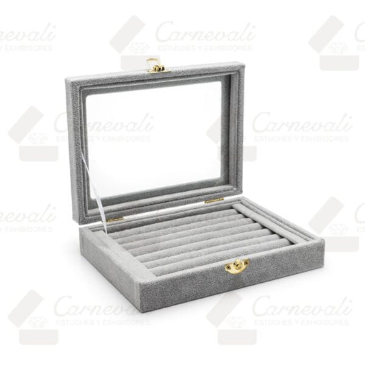 Maleta Chica Para Anillo -Velour-