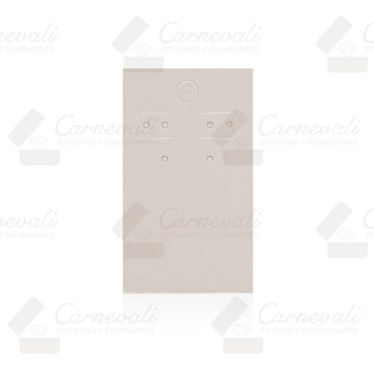 Inserto De Cartón 2×3 Pulgadas Para Huggie/Broquel