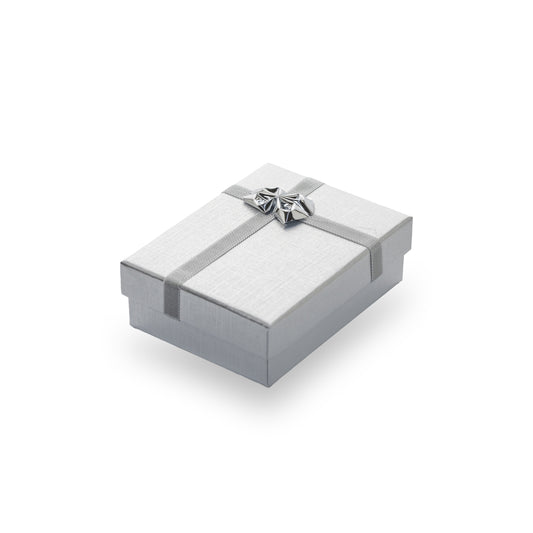 Caja Brillante Juego -Plateado- Paquete 18 Pzs