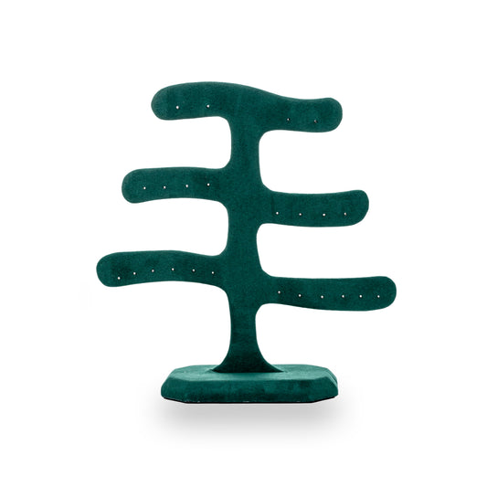 Árbol Para 12 Pares De Aretes -Esmeralda-