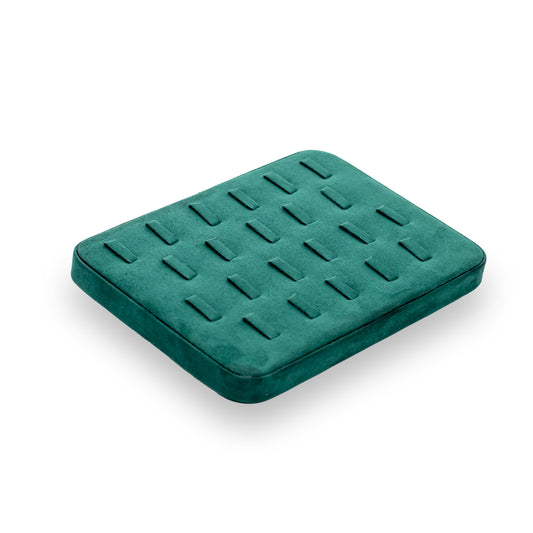 Base Para 21 Anillos -Esmeralda-