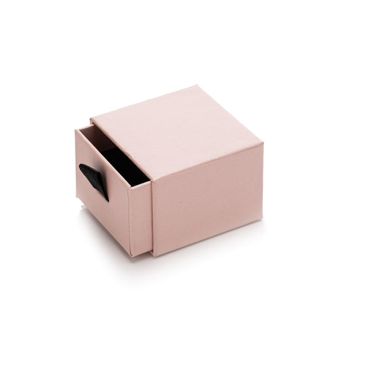 Caja Cerillo Para Anillo -Rosa-