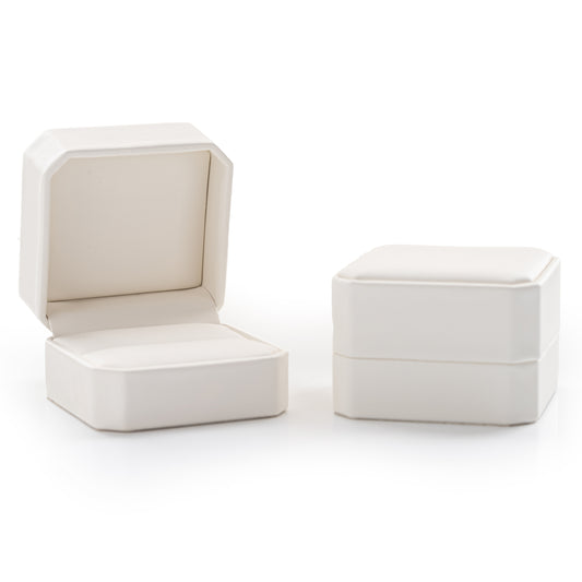 Estuche Vinil Argolla - Blanco
