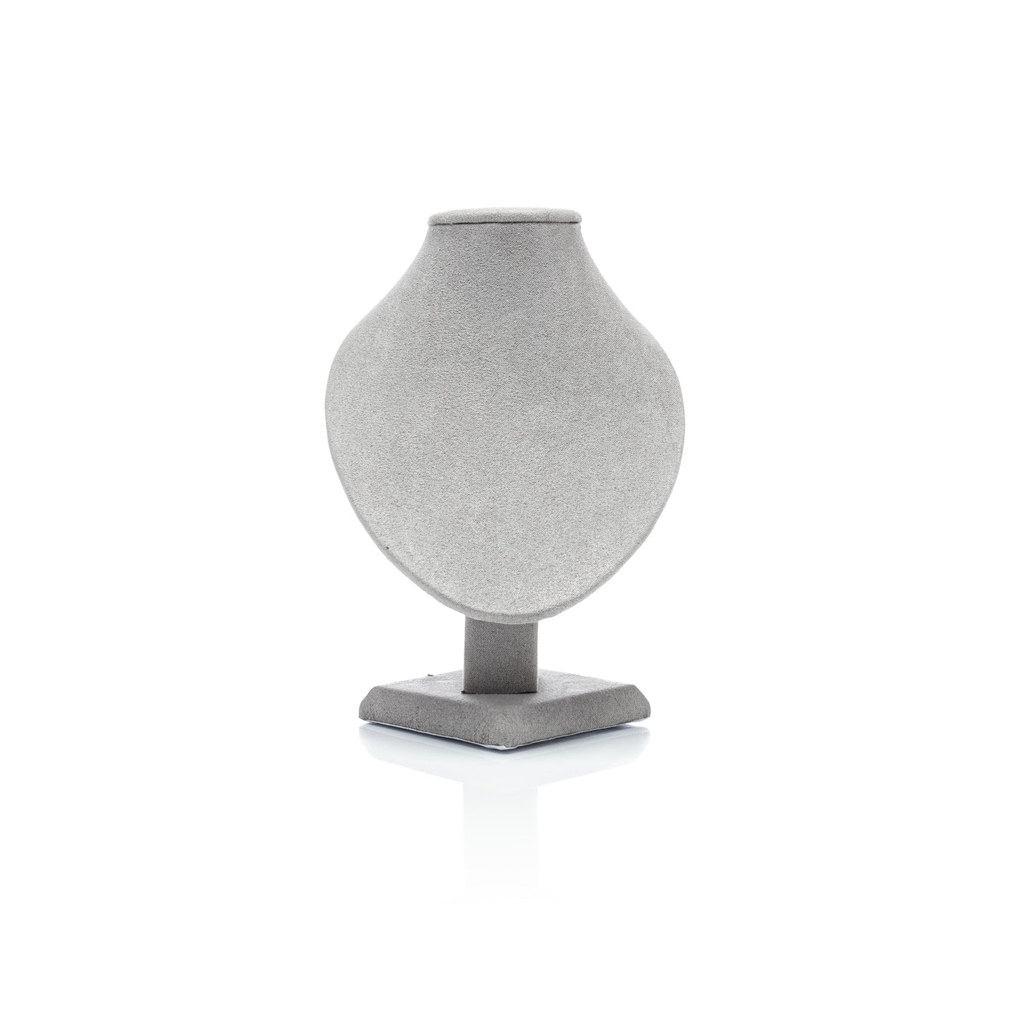 Cuello Mini De Juego Tipo Suede Gris