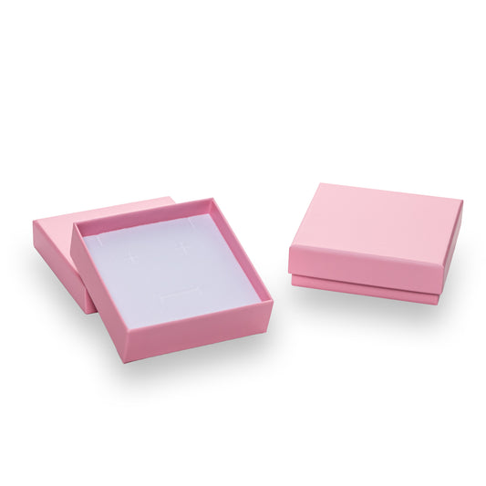 Caja Fina Cuadrada - Rosa