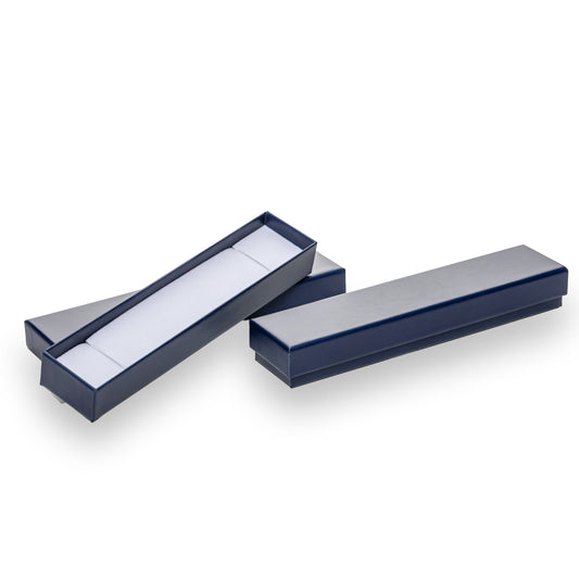 Caja Fina Pulsera - Azul Marino