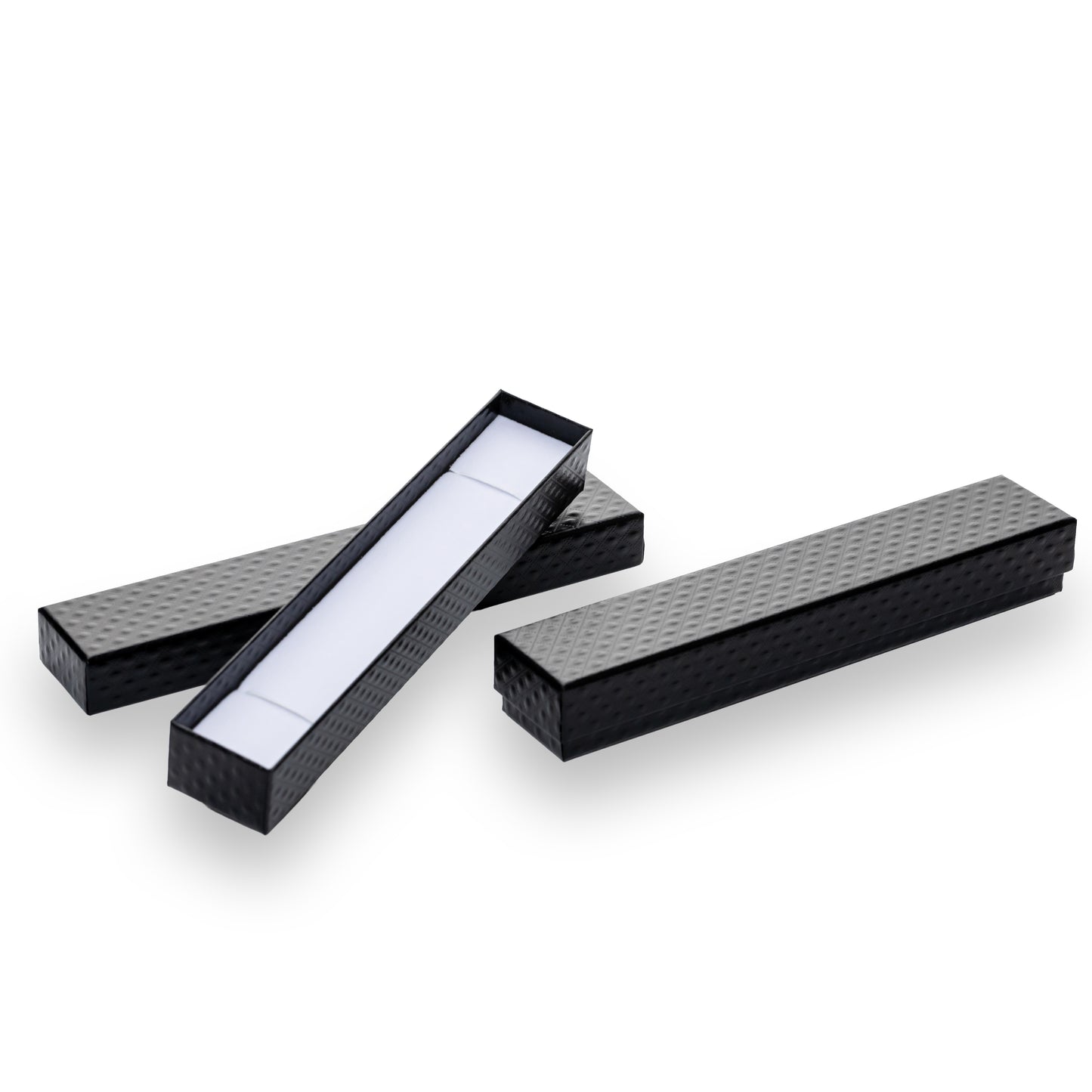 Caja Pulsera - Negro - Paq 12 pzs