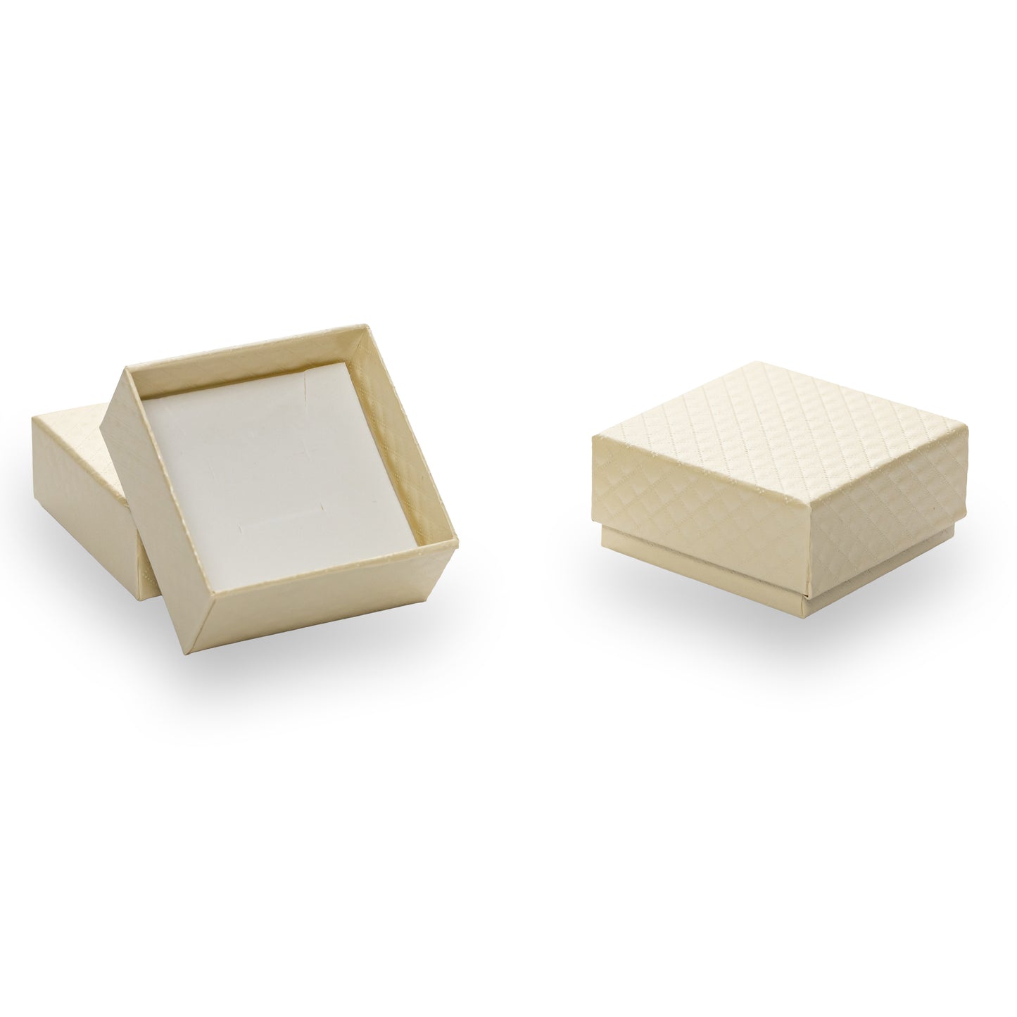 Caja Arete - Beige - Paq 24 Pzs
