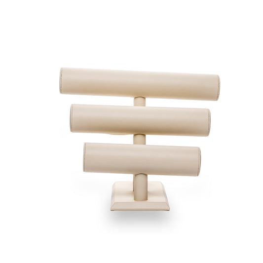 Barra Triple Para Pulsera -Hueso-