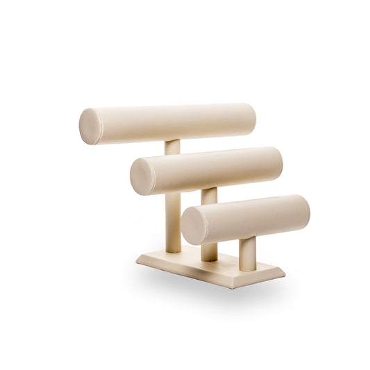 Barra Triple Para Pulsera -Hueso-