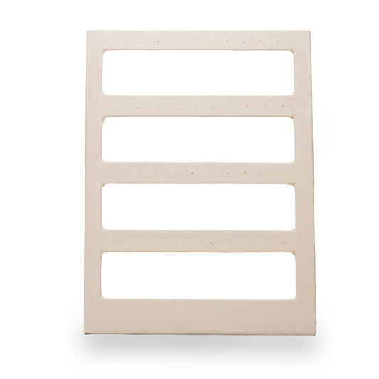 Ventana Para 20 Pares De Aretes -Hueso-