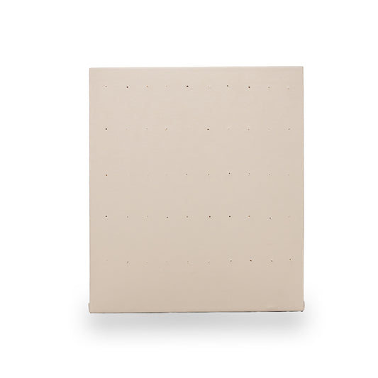 Tabla Para 25 Pares De Broquel -Hueso-