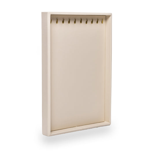 Charola Para 10 Cadenas -Hueso-