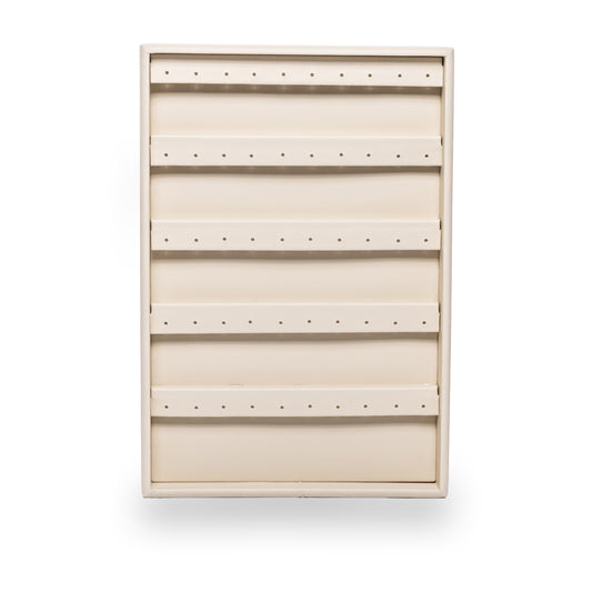 Charola Para 25 Pares de aretes -Hueso-