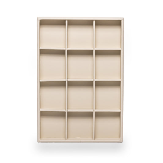 Charola 12 Divisiones -Hueso-