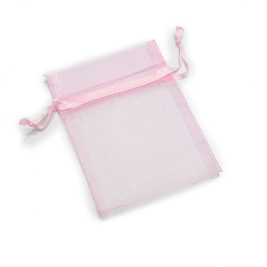 Bolsa De Organza 3x4 -Rosa Patel-