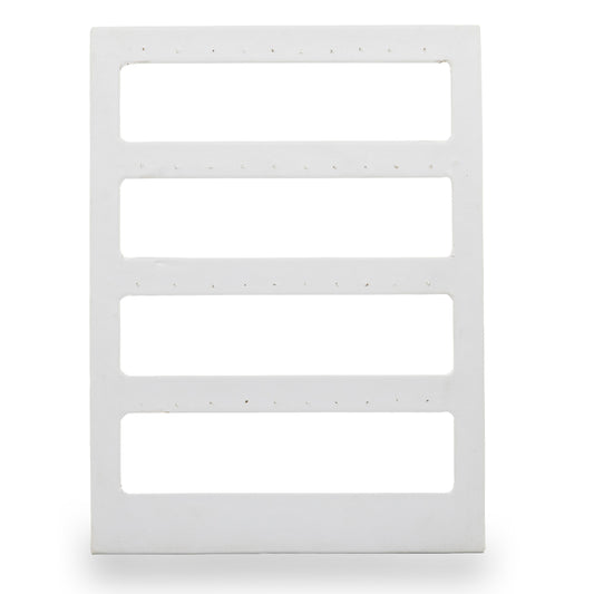 Ventana Para 20 Pares De Aretes -Blanco-