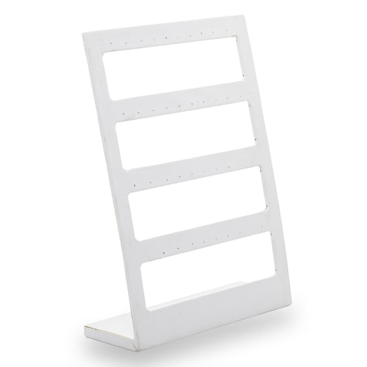 Ventana Para 20 Pares De Aretes -Blanco-