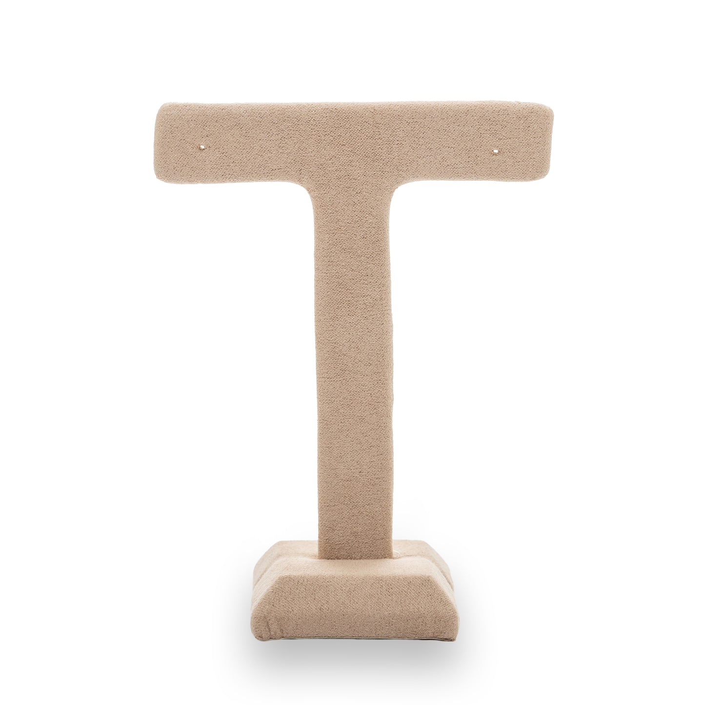 T Para Un Par De Arete -Suede Beige-