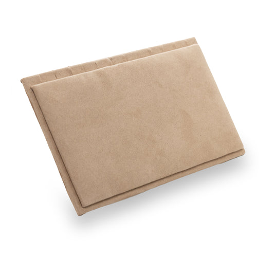 Tabla Horizontal Para 12 Cadenas/Pulseras -Suede Beige-